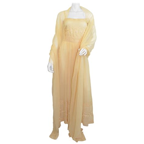 vintage silk dior gown golden beige hue|vintage dior dresses.